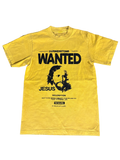 WANTED JESUS TEE - MUSTARD