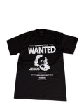 WANTED JESUS TEE - BLACK