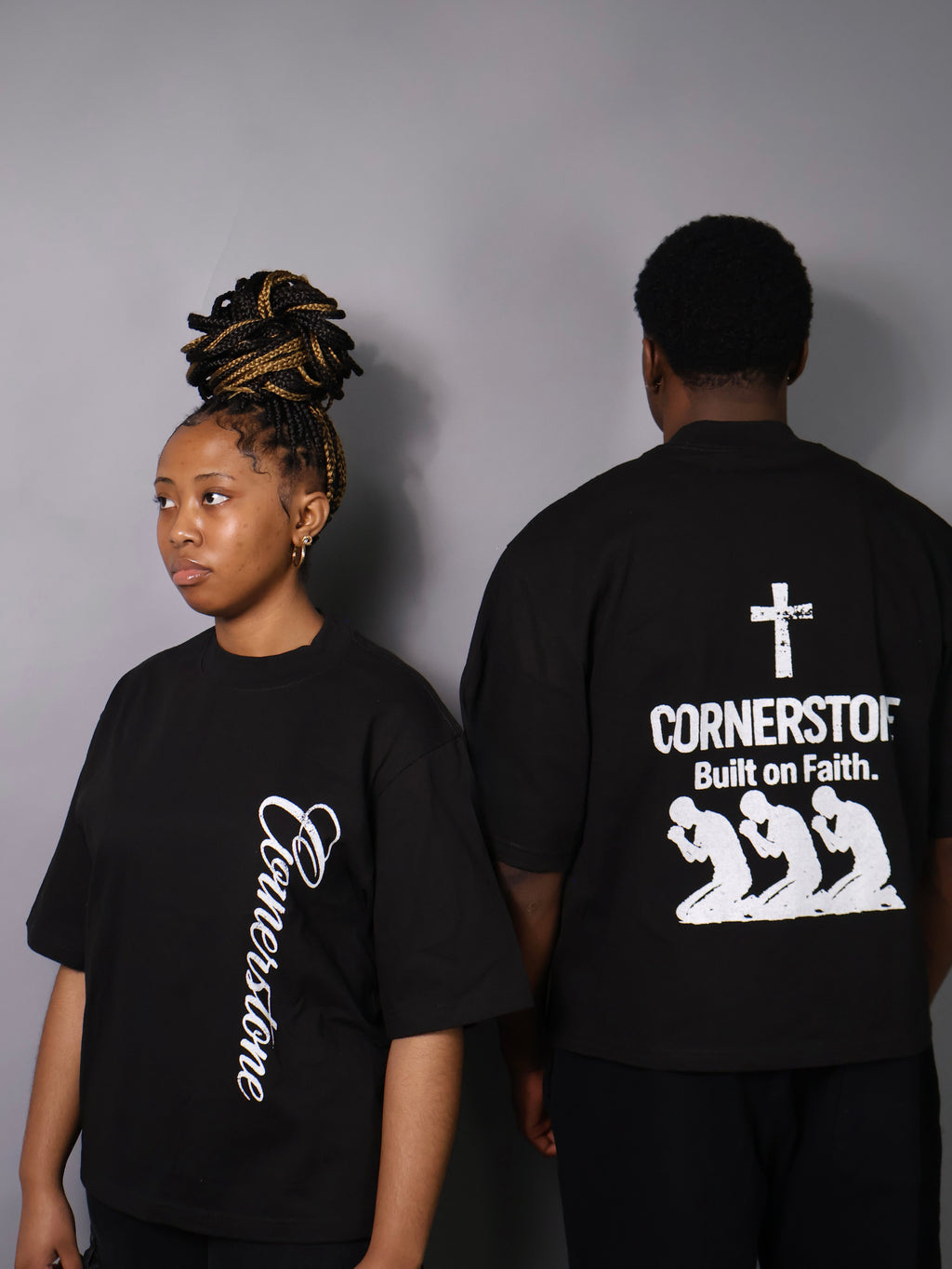 BUILT ON FAITH TEE
