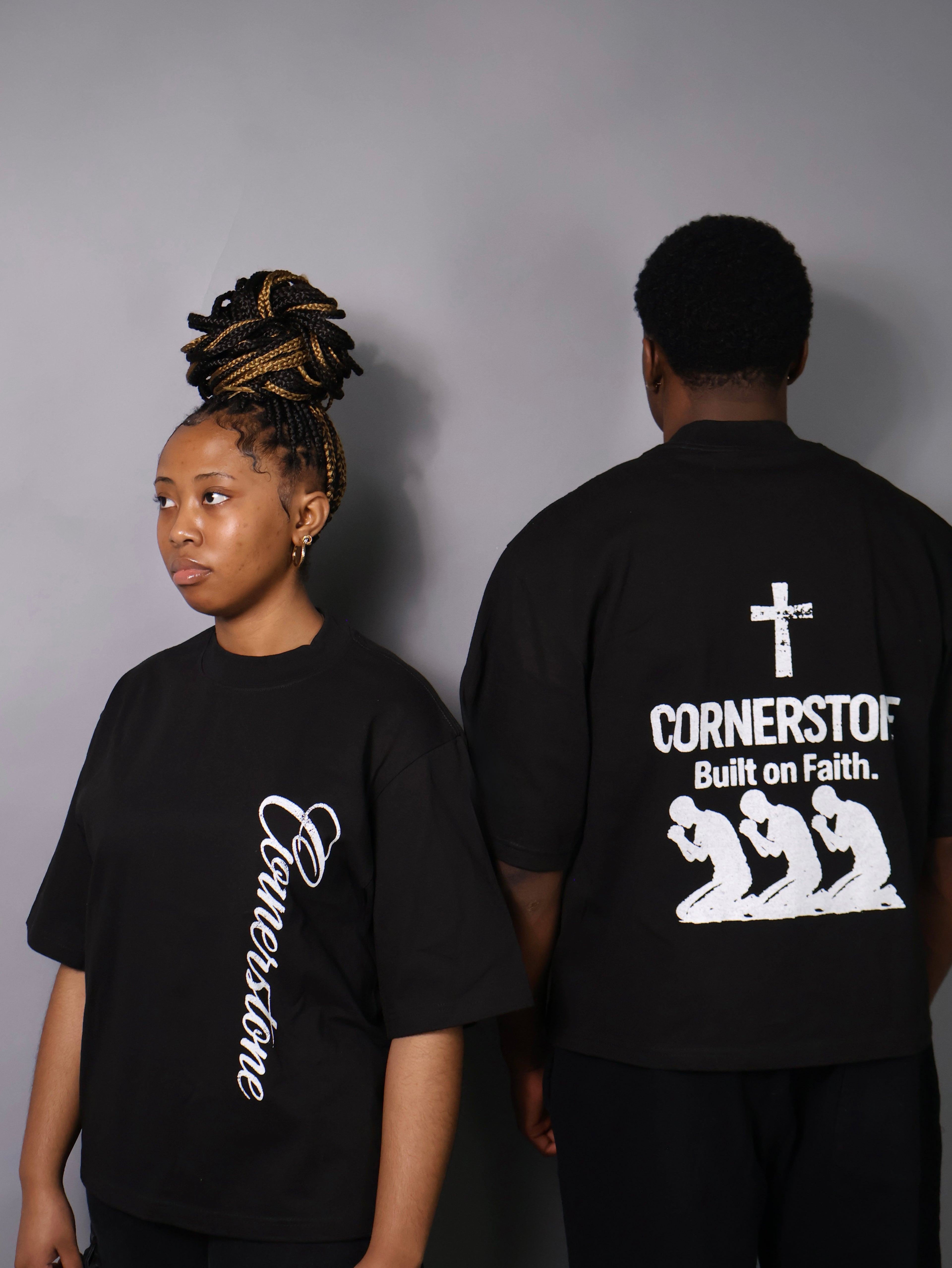 BUILT ON FAITH TEE