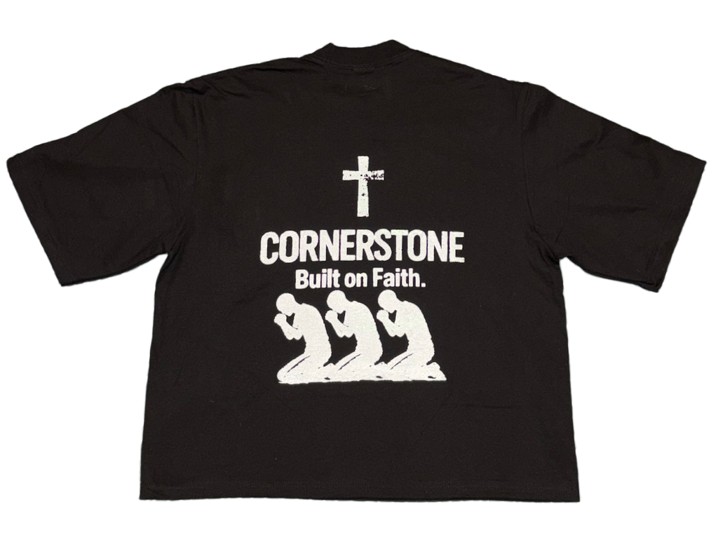 BUILT ON FAITH TEE