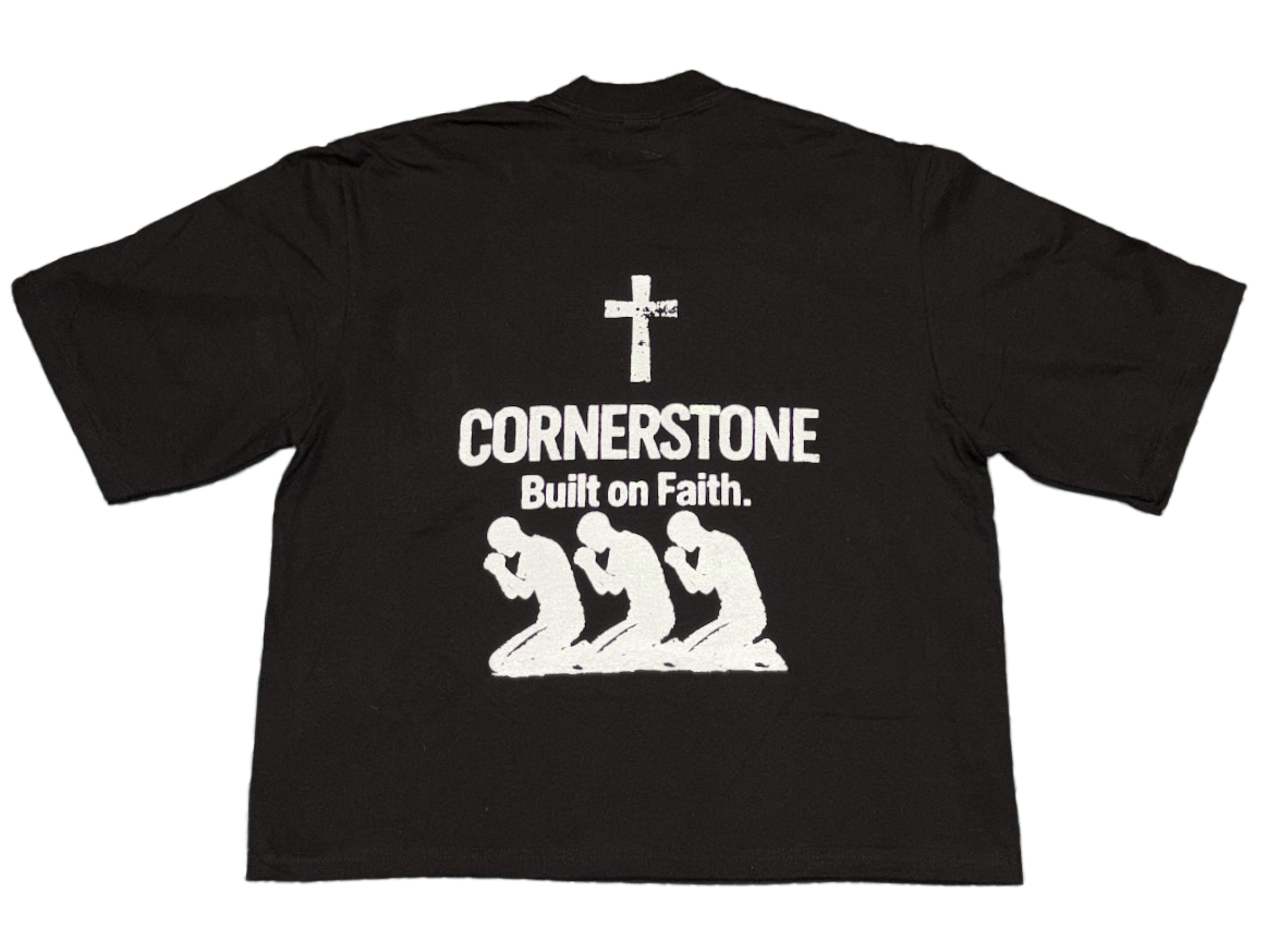 BUILT ON FAITH TEE