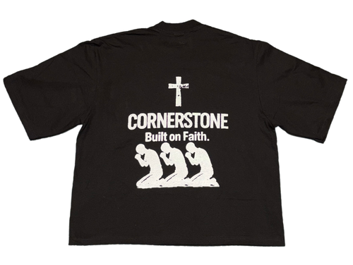 BUILT ON FAITH TEE